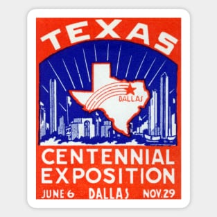 1936 Texas Centennial Exposition, Dallas Magnet